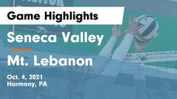 Seneca Valley  vs Mt. Lebanon  Game Highlights - Oct. 4, 2021