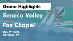 Seneca Valley  vs Fox Chapel  Game Highlights - Oct. 19, 2021