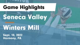 Seneca Valley  vs Winters Mill  Game Highlights - Sept. 10, 2022