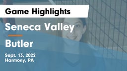 Seneca Valley  vs Butler  Game Highlights - Sept. 13, 2022