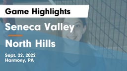 Seneca Valley  vs North Hills  Game Highlights - Sept. 22, 2022