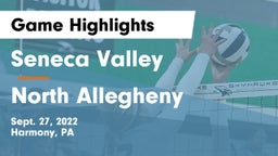 Seneca Valley  vs North Allegheny  Game Highlights - Sept. 27, 2022