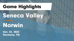 Seneca Valley  vs Norwin  Game Highlights - Oct. 22, 2022