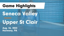 Seneca Valley  vs Upper St Clair Game Highlights - Aug. 26, 2023