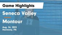 Seneca Valley  vs Montour  Game Highlights - Aug. 26, 2023