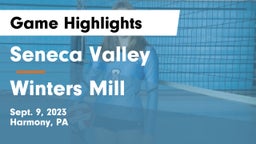 Seneca Valley  vs Winters Mill  Game Highlights - Sept. 9, 2023