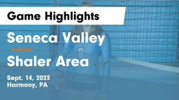 Seneca Valley  vs Shaler Area  Game Highlights - Sept. 14, 2023