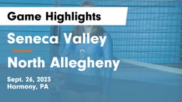 Seneca Valley  vs North Allegheny  Game Highlights - Sept. 26, 2023