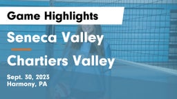 Seneca Valley  vs Chartiers Valley  Game Highlights - Sept. 30, 2023