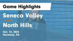 Seneca Valley  vs North Hills  Game Highlights - Oct. 12, 2023