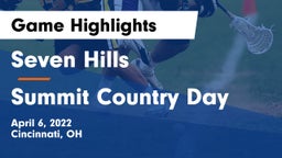 Seven Hills  vs Summit Country Day Game Highlights - April 6, 2022