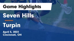 Seven Hills  vs Turpin  Game Highlights - April 5, 2022