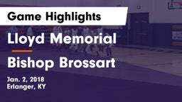 Lloyd Memorial  vs Bishop Brossart  Game Highlights - Jan. 2, 2018