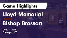 Lloyd Memorial  vs Bishop Brossart  Game Highlights - Dec. 7, 2018