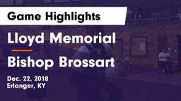 Lloyd Memorial  vs Bishop Brossart  Game Highlights - Dec. 22, 2018