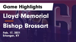 Lloyd Memorial  vs Bishop Brossart  Game Highlights - Feb. 17, 2021