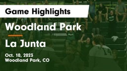 Woodland Park  vs La Junta Game Highlights - Oct. 10, 2023