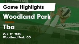 Woodland Park  vs Tba Game Highlights - Oct. 27, 2023