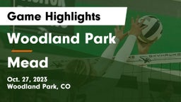 Woodland Park  vs Mead  Game Highlights - Oct. 27, 2023