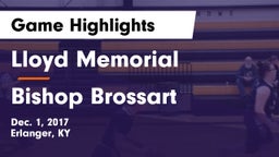 Lloyd Memorial  vs Bishop Brossart  Game Highlights - Dec. 1, 2017