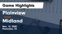 Plainview  vs Midland  Game Highlights - Nov. 13, 2020