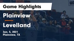 Plainview  vs Levelland  Game Highlights - Jan. 5, 2021