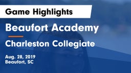 Beaufort Academy vs Charleston Collegiate Game Highlights - Aug. 28, 2019