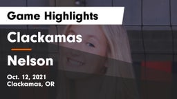 Clackamas  vs Nelson  Game Highlights - Oct. 12, 2021
