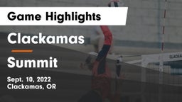 Clackamas  vs Summit  Game Highlights - Sept. 10, 2022