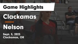 Clackamas  vs Nelson  Game Highlights - Sept. 5, 2023