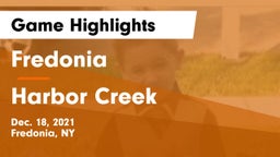 Fredonia  vs Harbor Creek  Game Highlights - Dec. 18, 2021