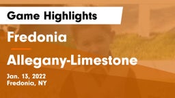 Fredonia  vs Allegany-Limestone  Game Highlights - Jan. 13, 2022