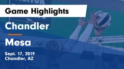 Chandler  vs Mesa  Game Highlights - Sept. 17, 2019