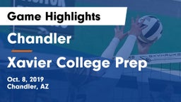 Chandler  vs Xavier College Prep Game Highlights - Oct. 8, 2019