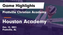 Prattville Christian Academy  vs Houston Academy  Game Highlights - Oct. 12, 2021