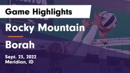 Rocky Mountain  vs Borah  Game Highlights - Sept. 23, 2022