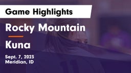 Rocky Mountain  vs Kuna Game Highlights - Sept. 7, 2023
