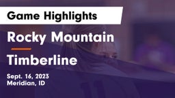 Rocky Mountain  vs Timberline  Game Highlights - Sept. 16, 2023