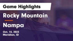 Rocky Mountain  vs Nampa  Game Highlights - Oct. 14, 2023