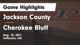 Jackson County  vs Cherokee Bluff   Game Highlights - Aug. 10, 2021