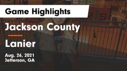 Jackson County  vs Lanier  Game Highlights - Aug. 26, 2021