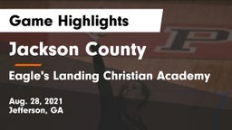 Jackson County  vs Eagle's Landing Christian Academy  Game Highlights - Aug. 28, 2021
