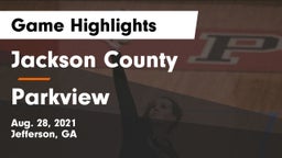 Jackson County  vs Parkview  Game Highlights - Aug. 28, 2021