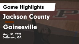 Jackson County  vs Gainesville Game Highlights - Aug. 31, 2021