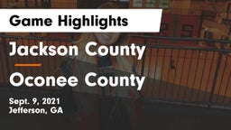 Jackson County  vs Oconee County  Game Highlights - Sept. 9, 2021