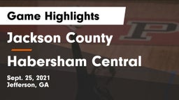 Jackson County  vs Habersham Central Game Highlights - Sept. 25, 2021