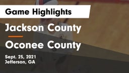 Jackson County  vs Oconee County  Game Highlights - Sept. 25, 2021