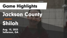 Jackson County  vs Shiloh  Game Highlights - Aug. 15, 2023