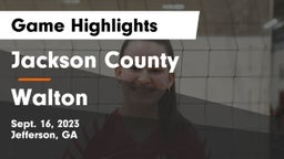 Jackson County  vs Walton  Game Highlights - Sept. 16, 2023