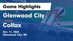 Glenwood City  vs Colfax  Game Highlights - Oct. 11, 2022